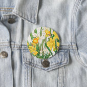 Osterglocken-Holzschnitt, Tanigami Kônan, 1917 Button (Beispiel)