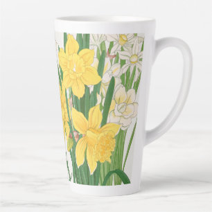 Osterglocken-Holzschnitt, Tanigami Kônan, 1917 Milchtasse
