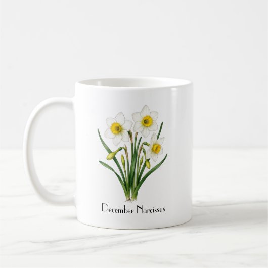 Osterglocken im Dezember Kaffeetasse (Links)