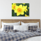 Osterglocken - Keilrahmenbild Leinwanddruck (Insitu (Schlafzimmer))