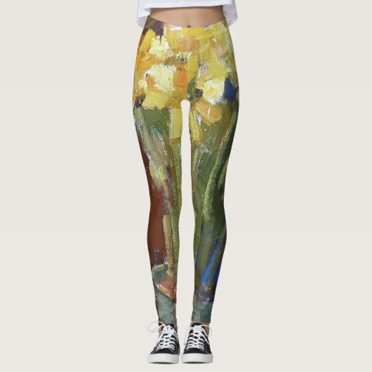 Osterglocken-Leggings Leggings (Vorderseite)