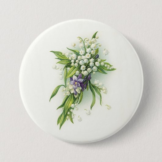 Osterglocken-Lilien der Tal-Andachten Button (Vorderseite)