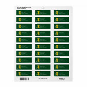 Osterglocken-Monogramm Anfangsbuchstabe A Ihr Name (Vorne)