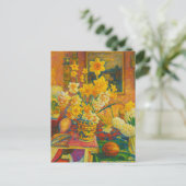 Osterglocken-Postkarte Postkarte (Stehend Vorderseite)