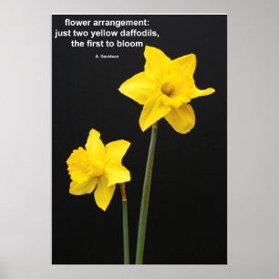 Osterglocken Zitat Poster