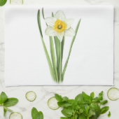 Osterglockenblume Geschirrtuch (Gefaltet)