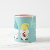 Ostergnaom oder Frühjahrsgeschenk Zweifarbige Tasse (Mittel)