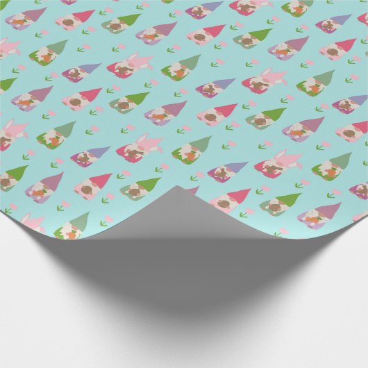 Ostergnom Light Blue Geschenkpapier (Ecke)