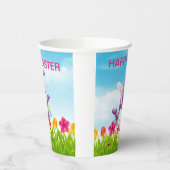 Ostergnome Napkins Pappbecher (Links)