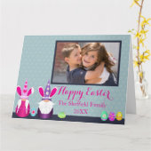 Ostergnomes Karte (Gelbe Blume)