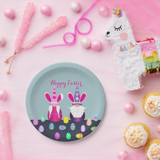 Ostergnomes Pappteller (Party)