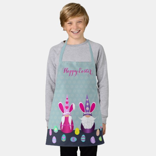 Ostergnomes Schürze (Getragen)