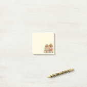 Ostergoldendoodle-Hunde Post-it Klebezettel (Auf Schreibtisch)