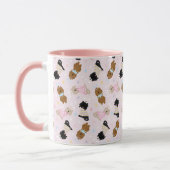 Ostergoldendoodle-Hunde Tasse (Links)