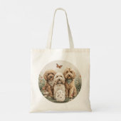 Ostergoldendoodle-Hunde Tragetasche (Rückseite)