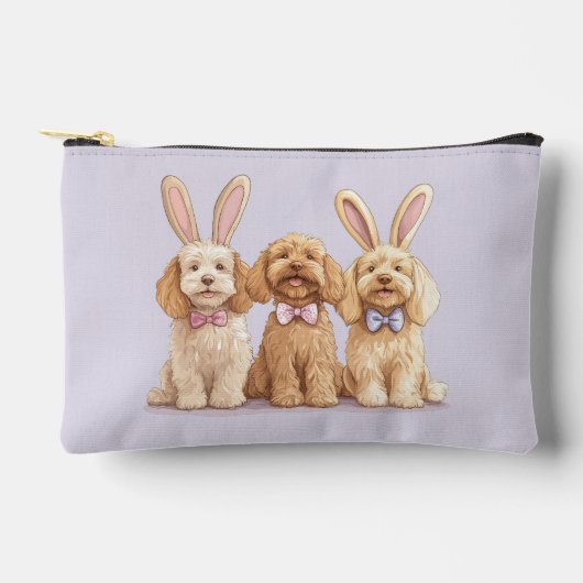 Ostergoldendoodle-Hunde Zubehörtasche (Vorderseite)