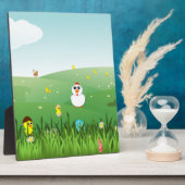 Ostergras Fotoplatte (Seite)