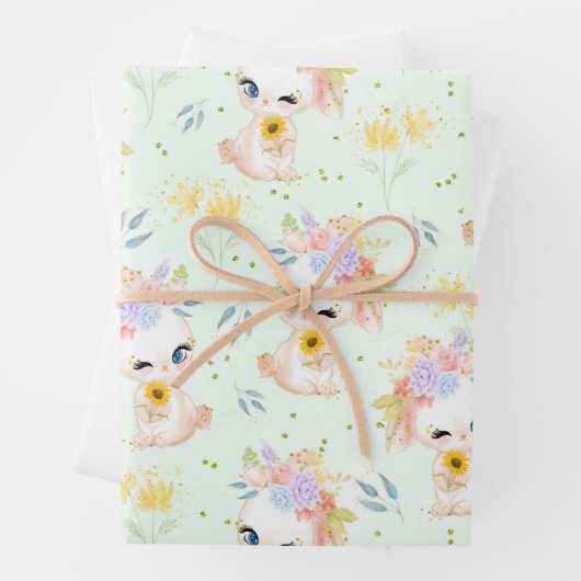 Ostergras Geschenkpapier Set (Beispiel)