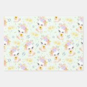 Ostergras Geschenkpapier Set (Vorderseite)