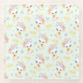 Ostergras Glasuntersetzer (Vorderseite)