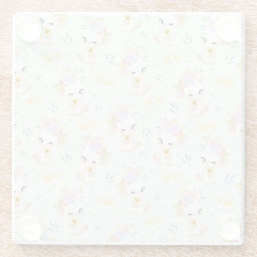 Ostergras Glasuntersetzer (Rückseite)