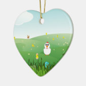 Ostergras Keramik Ornament (Links)