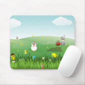 Ostergras Mousepad (Mit Mouse)