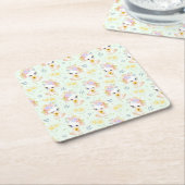 Ostergras Rechteckiger Pappuntersetzer (angewinkelt)