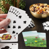 Ostergras Spielkarten (In Situ)