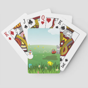 Ostergras Spielkarten