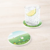 Ostergras Untersetzer (Seite)