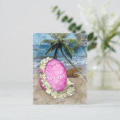 Ostergrauung hawaiianischen Stils Feiertagspostkarte (Stehend Vorderseite)