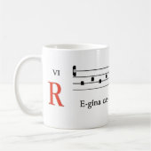 Ostergregorian Chant Trad Katholische Lateinmesse Kaffeetasse (Links)