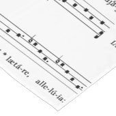 Ostergregorian Chant Whimsical Elegant katholisch Kurzer Tischläufer (Ecke)