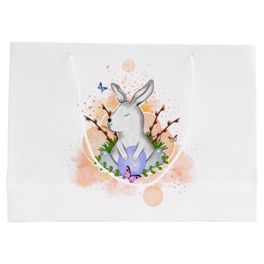 Ostergroße Geschenktasche Große Geschenktüte (Rückseite)