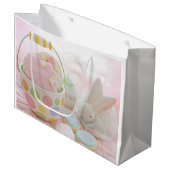 Ostergroße Geschenktasche Große Geschenktüte (Vorderseite Schrägansicht)