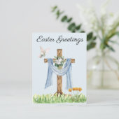 Ostergrössen Postkarte (Stehend Vorderseite)