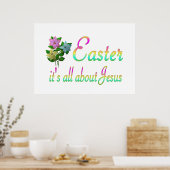 Ostergrund Poster (Küche)