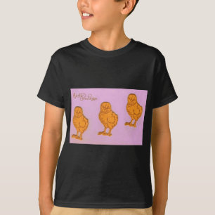 Ostergruß Chicks Lila T-Shirt