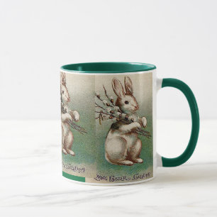 Ostergruß mit Vintage-Liebe Tasse