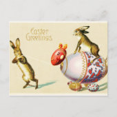 Ostergruß Vintag Postkarte (Vorderseite)