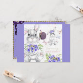 Ostergruß von unserer Familie auf Ihre Karte (Vorderseite/Rückseite Beispiel)