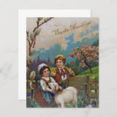 Ostergrüße 1908 (Vorne/Hinten)