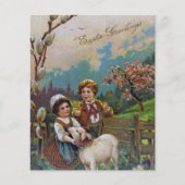 Ostergrüße 1908 (Vorderseite)