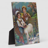 Ostergrüße 1908 fotoplatte (Seite)