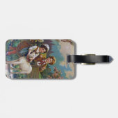 Ostergrüße 1908 gepäckanhänger (Rückseite horizontal)