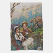 Ostergrüße 1908 handtuch (Vertikal)