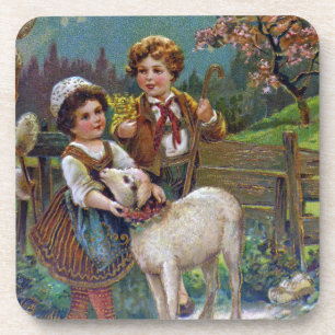 Ostergrüße 1908 untersetzer