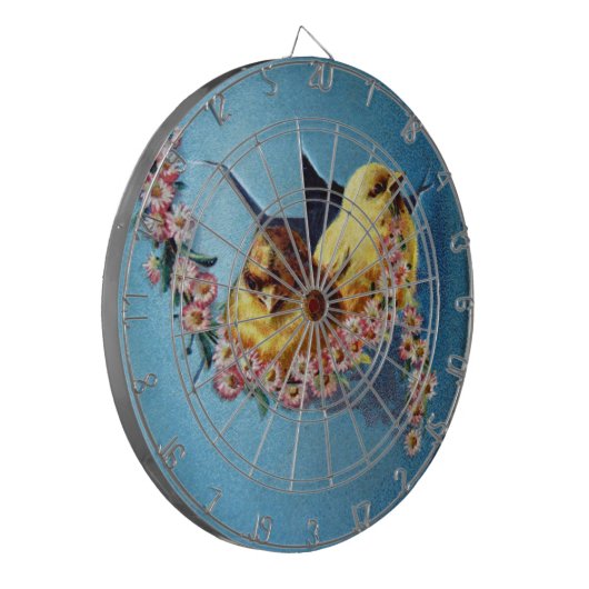 Ostergrüße 1909 dartscheibe (Vorderseite Links)