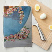 Ostergrüße 1909 handtuch (Viertel Falte)